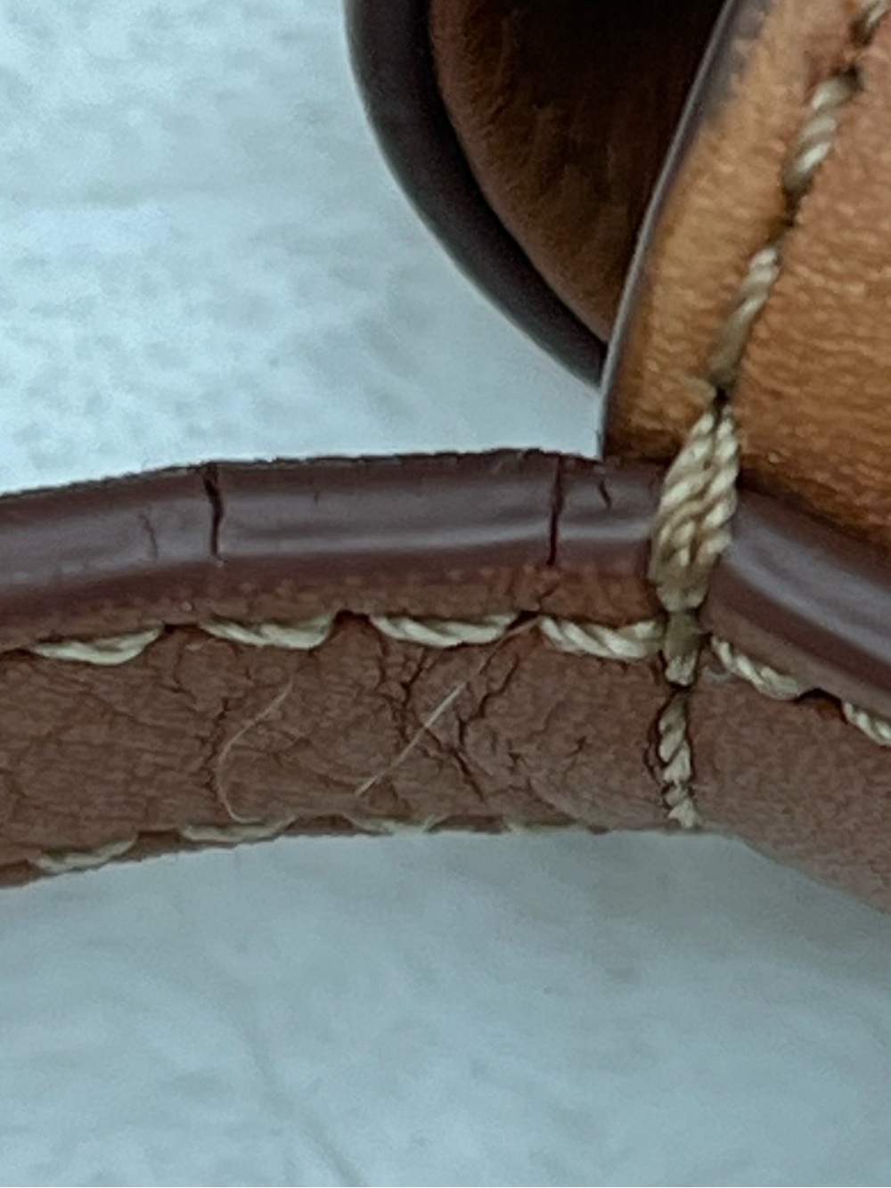 Frye Cognac Leather Crossbody Bag 10x8x2.5 - Picture 13 of 13
